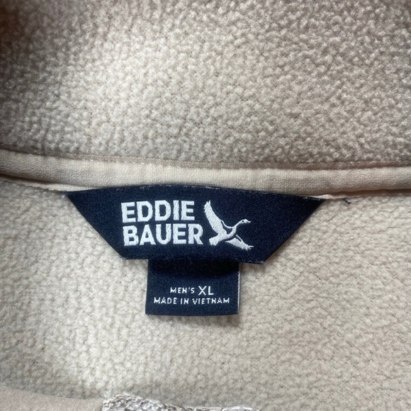 Eddie Bauer Men's Tan Crewneck Sweater - Picture 2 of 6